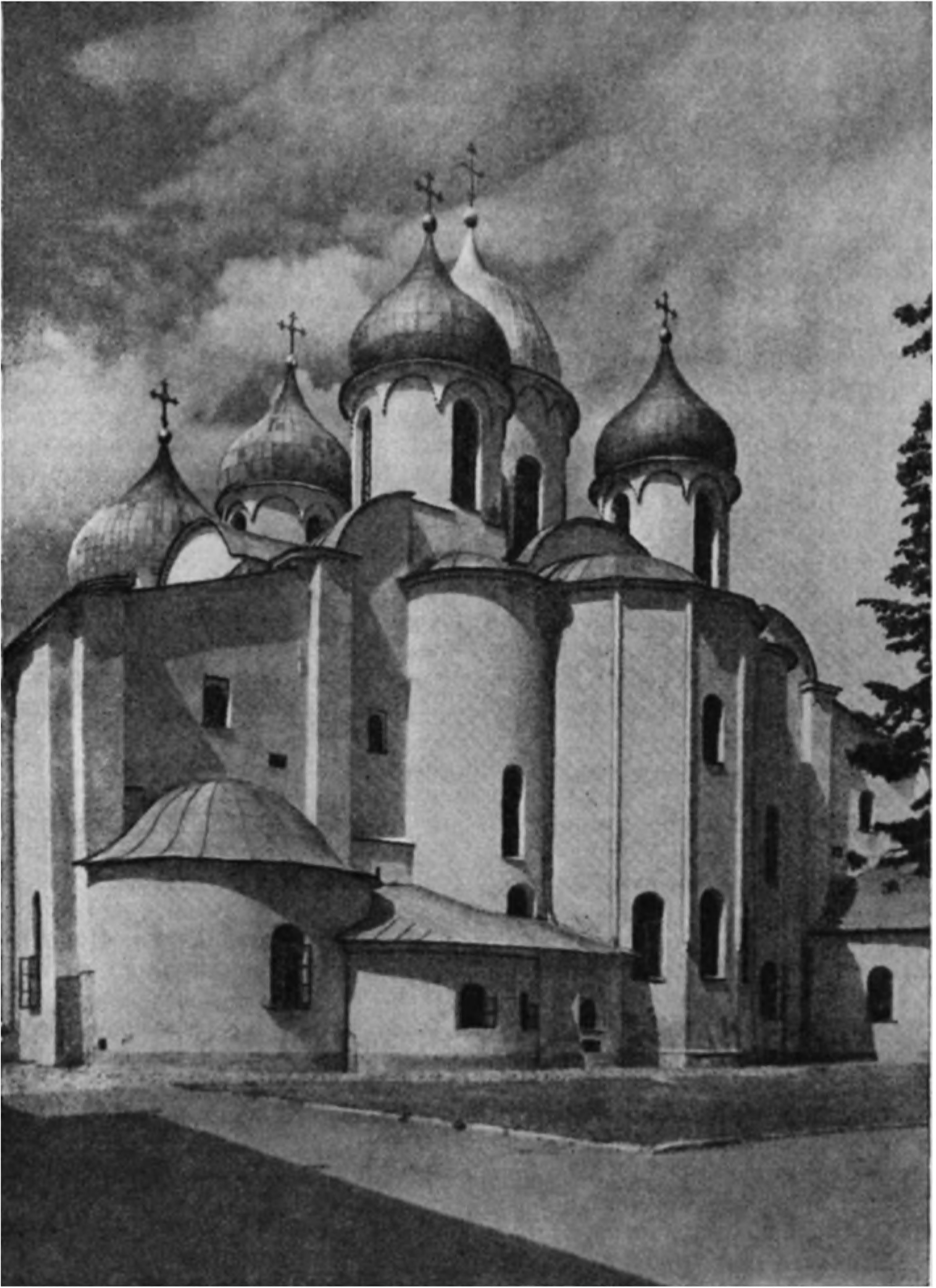 Софийский собор в Новгороде. 1045 г