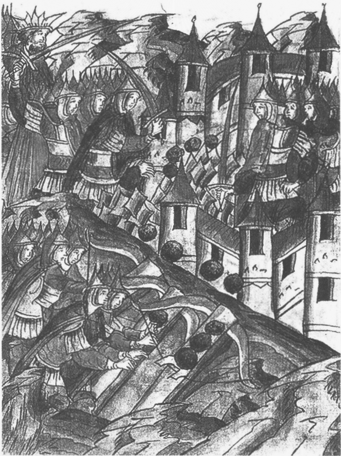 Оборона Козельска в 1238 г.